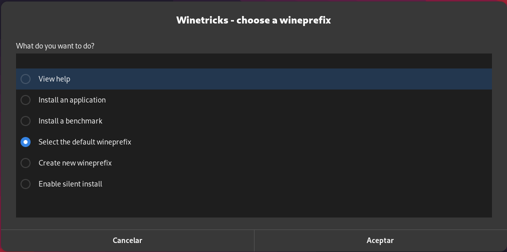 Winetricks para instalar aplicaciones de Windos en Linux
